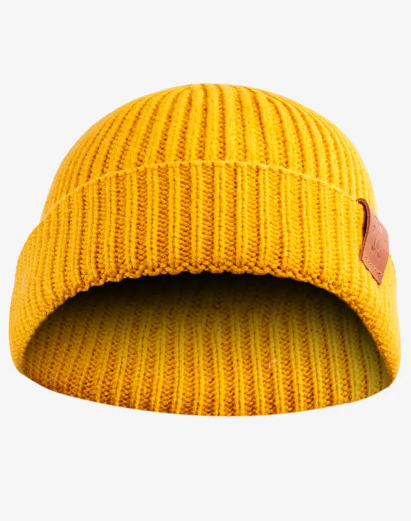 Manufaktur13 Heritage Docker Beanie – Cappello Pescatore In Maglia, Unisex, Colore Grey Storm, 100% Vegano