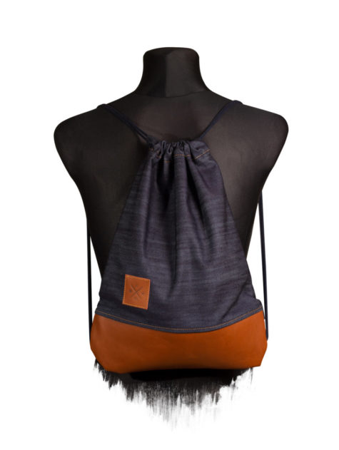Denim Leather Sports Bag 4