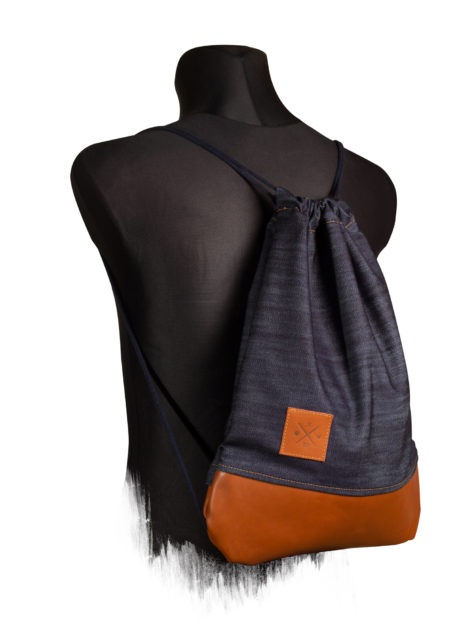 Denim Leather Sports Bag 3