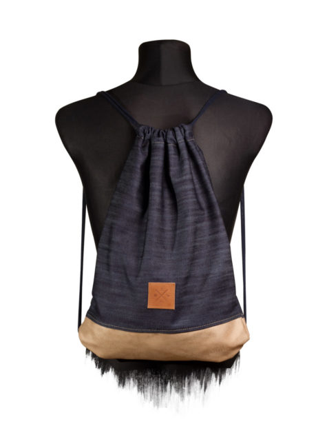 Denim Wood Sports Bag 4