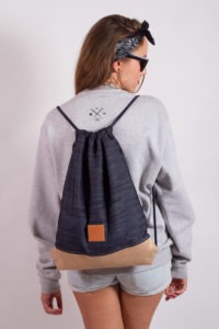 Denim Wood Sports Bag 11