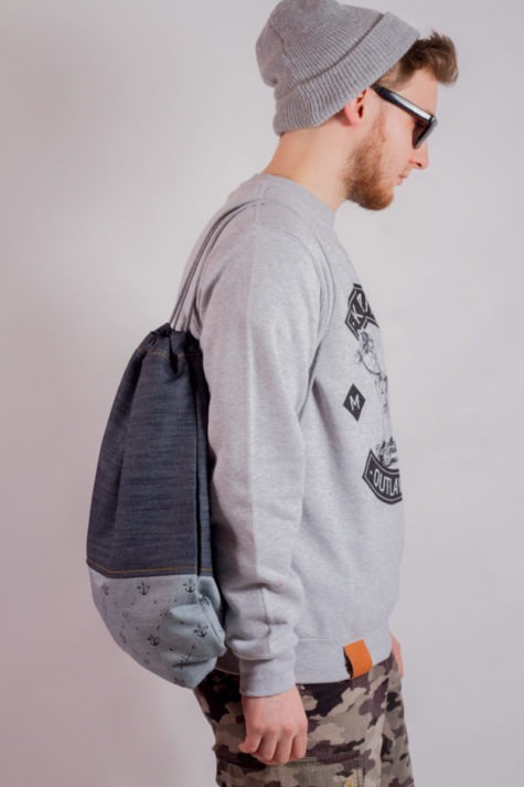 Denim Sports Bag 8