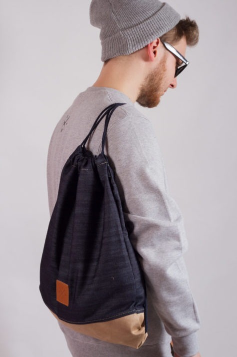Denim Wood Sports Bag 10