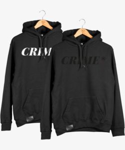 Crime Serif Hoodie 1