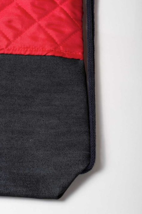 Red Denim Sports Bag 4