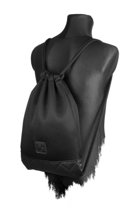 Black Mesh Sports Bag 3