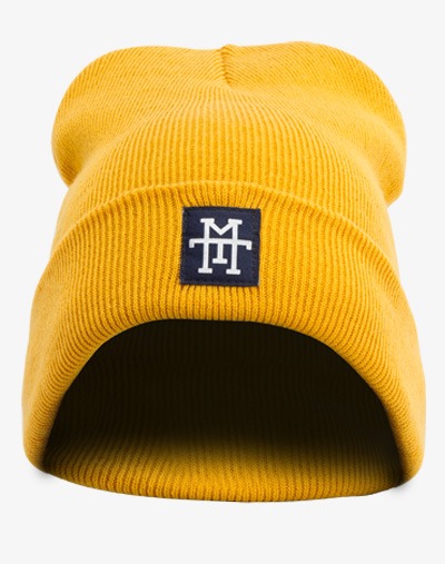 Rough Beanie (Mustard)