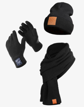 Winter Set Handschuhe Mütze Beanie Schal