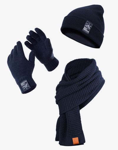 Winter Set Handschuhe Mütze Beanie Schal