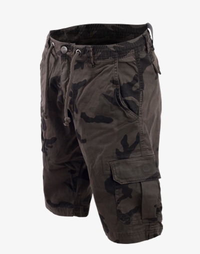 Cargo Camo Shorts / kurze Hose mit Camouflage Muster für Herren / Männer / Jungs