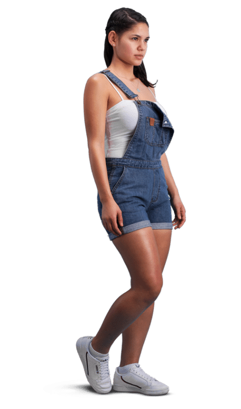 Denim Dungaree Latzhose Sommer Frauen Damen
