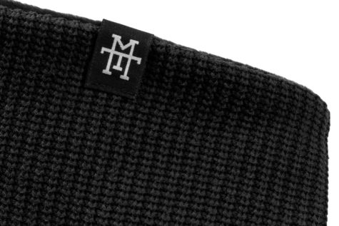 Knit Windbreaker Black Out Schal