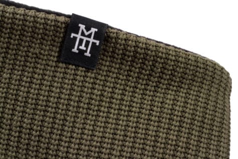 Knit Windbreaker Olive Schal