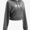 Crop Hoodie Bolero hüftfrei bauchfrei hooded sweater sweatshirt