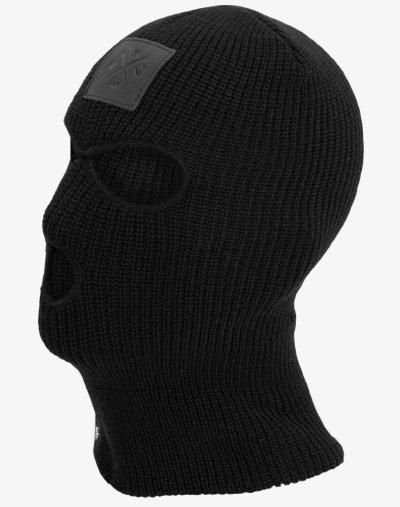 Sturmhaube Ski Maske Sturmmaske schwarz Baumwolle 