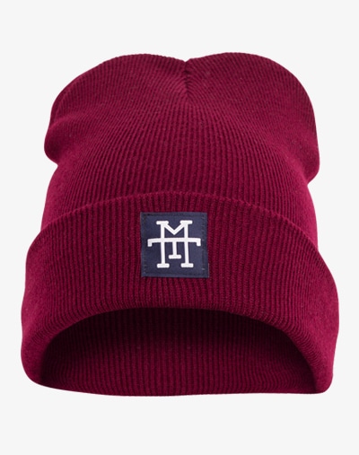 Beanie_VINO_2020-FRONT-507px Rough Beanie Wintermütze warme Mütze Strickmütze weinrot rot burgundy vino