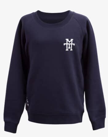 M13 Crewneck Sweater Pullover Rundhalskragen navy blau