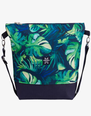 Neverfull Bag - Umhängetasche, Schultertasche vegan palmen blätter blumenmuster floral pattern palm monstera