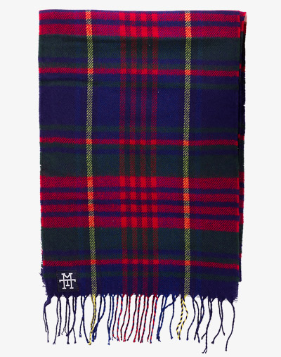 Oxford Scarf Schal Langschal Fransenschal Karo Karomuster kariert Tartar