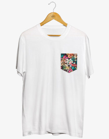 Pocket T-Shirt T-Shirt mit Brusttasche 100% Baumwolle zertifiziert Fair Trade