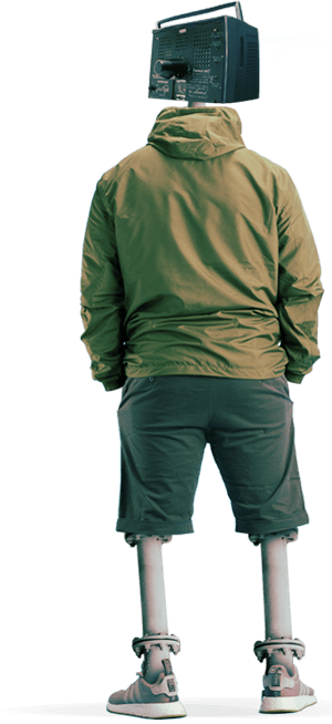 Chino Shorts TV HEAD