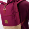 Timber Wood Roll-Top Backpack Vino Weinrot Rot dunkelrot