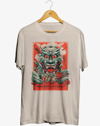 Oni Yokai, Baka Ramen, Old, Vintage, Old Movie Poster, Japanese, Asian Mythology, Asien, T-Shirt, Shirt