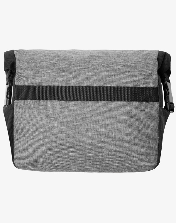 Pocket Bag, Pusher Bag, Bike Bag, Cross Body Bag, Bum Bag, Fanny Pack, Tasche, Umhängetasche, Brusttasche, Brustbeutel, Reisebeutel, Travel Bag, Heather, Black