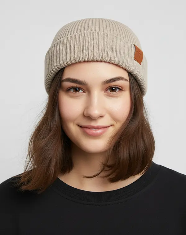 Fishermans Beanie, Beanie, Wollmütze, kurze Mütze, Seemansmütze, Dockermütze, Docker Cap, Short Hat, Seefahrer Mütze, Mütze, Trawler Beanie, Fischermütze