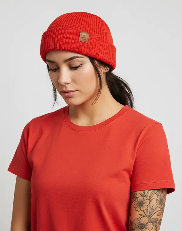 Fishermans Beanie, Beanie, Wollmütze, kurze Mütze, Seemansmütze, Dockermütze, Docker Cap, Short Hat, Seefahrer Mütze, Mütze, Trawler Beanie, Fischermütze