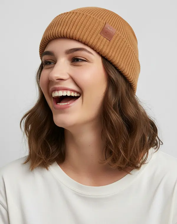 Fishermans Beanie, Beanie, Wollmütze, kurze Mütze, Seemansmütze, Dockermütze, Docker Cap, Short Hat, Seefahrer Mütze, Mütze, Trawler Beanie, Fischermütze