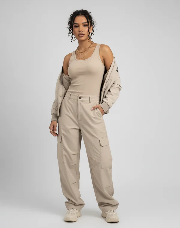 Woman Bomber Jacke Übergangsjacke Sand Bomberjacke Fliegerjacke leichte Jacke Sommerjacke