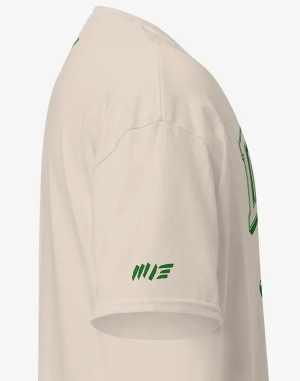 Trouble Ducks, T-Shirt, Shirt, Baseball, Ducks, Ente, Beige, Grün, Sommer