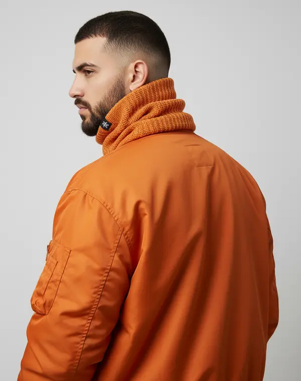 Knit Neckwarmer Schlauchschal Beanie Wintermütze