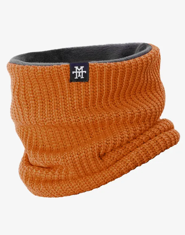 Knit Neckwarmer Schlauchschal Beanie Wintermütze