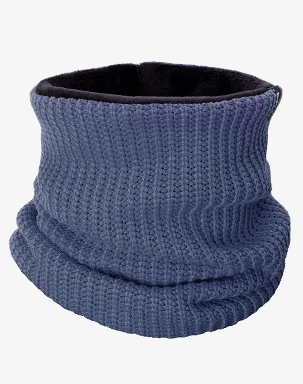 Knit Neckwarmer Schlauchschal Beanie Wintermütze