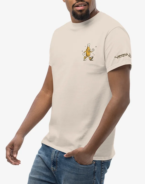 Good Vibes T-Shirt, Shirt, Drugs, Drogen, Alkohol, Eppendorf, Natural, Creme, Beige, Sweatshirt, Bier