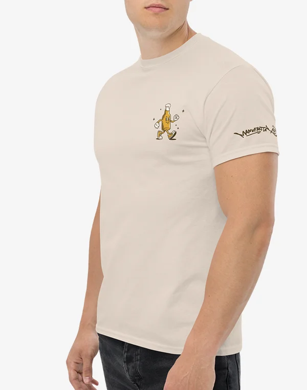 Good Vibes T-Shirt, Shirt, Drugs, Drogen, Alkohol, Eppendorf, Natural, Creme, Beige, Sweatshirt, Bier