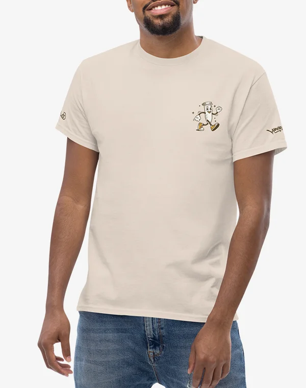 Good Vibes T-Shirt, Shirt, Drugs, Drogen, Alkohol, Eppendorf, Natural, Creme, Beige, Sweatshirt, Bier