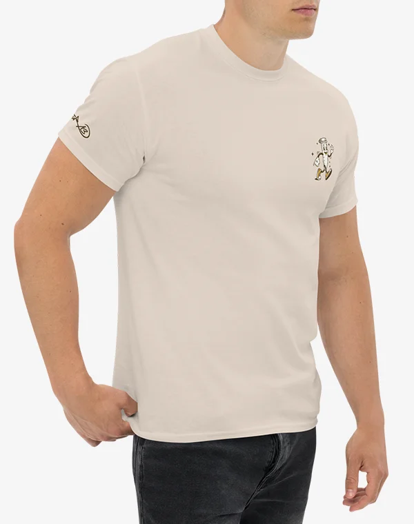 Good Vibes T-Shirt, Shirt, Drugs, Drogen, Alkohol, Eppendorf, Natural, Creme, Beige, Sweatshirt, Bier