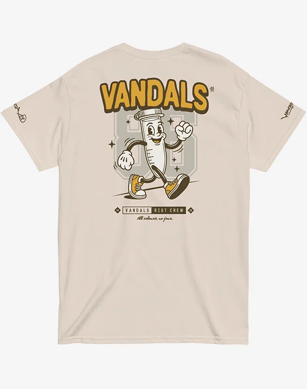 Good Vibes T-Shirt, Shirt, Drugs, Drogen, Alkohol, Eppendorf, Natural, Creme, Beige, Sweatshirt, Bier