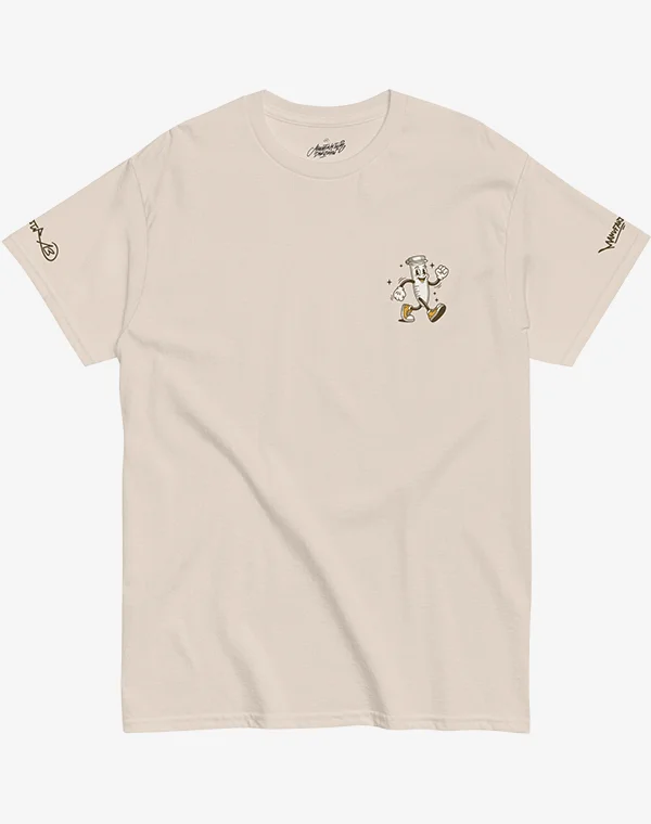 Good Vibes T-Shirt, Shirt, Drugs, Drogen, Alkohol, Eppendorf, Natural, Creme, Beige, Sweatshirt, Bier