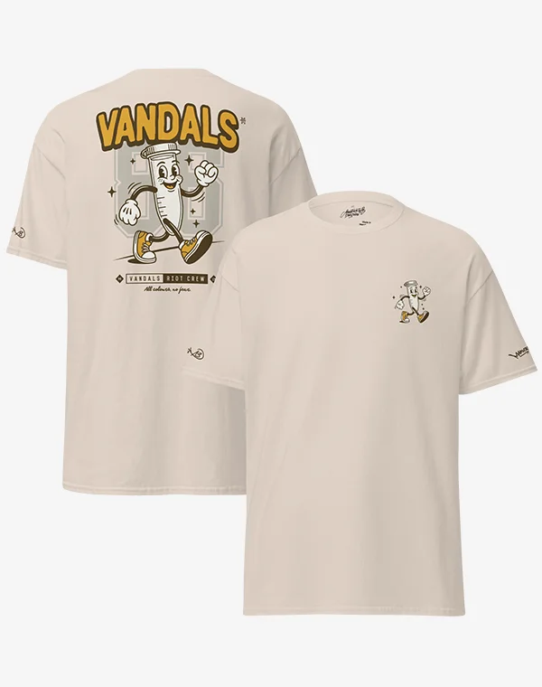 Good Vibes T-Shirt, Shirt, Drugs, Drogen, Alkohol, Eppendorf, Natural, Creme, Beige, Sweatshirt, Bier