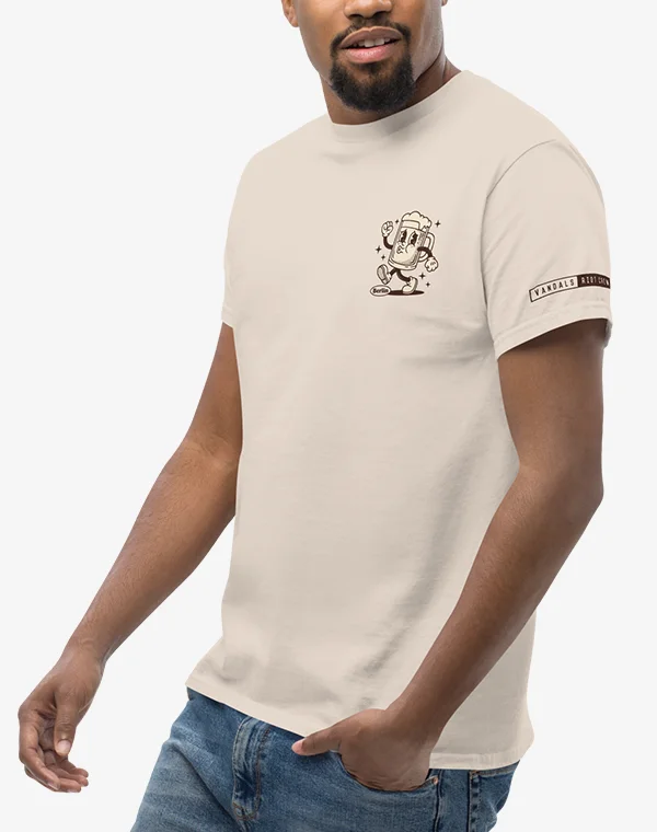 Good Vibes T-Shirt, Shirt, Drugs, Drogen, Alkohol, Eppendorf, Natural, Creme, Beige, Sweatshirt, Bier