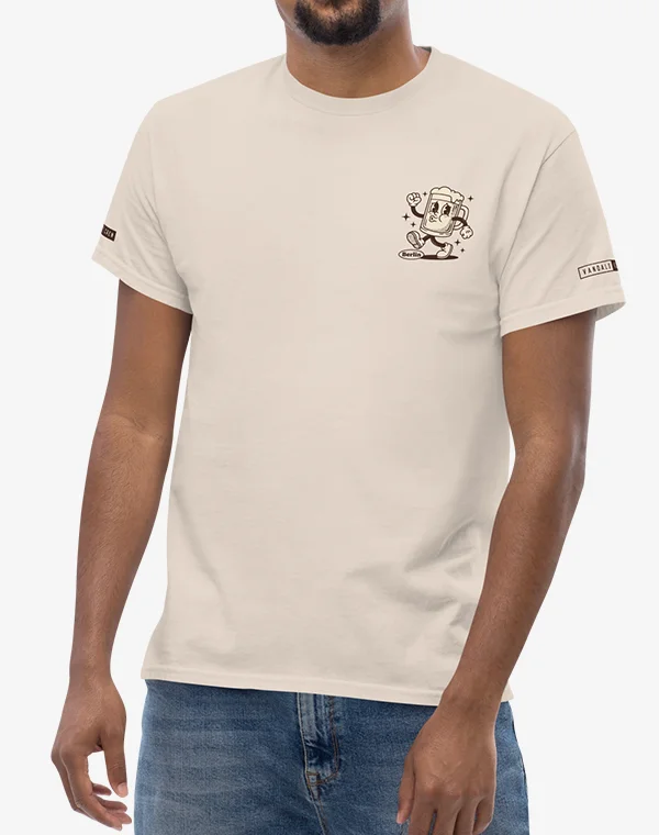 Good Vibes T-Shirt, Shirt, Drugs, Drogen, Alkohol, Eppendorf, Natural, Creme, Beige, Sweatshirt, Bier