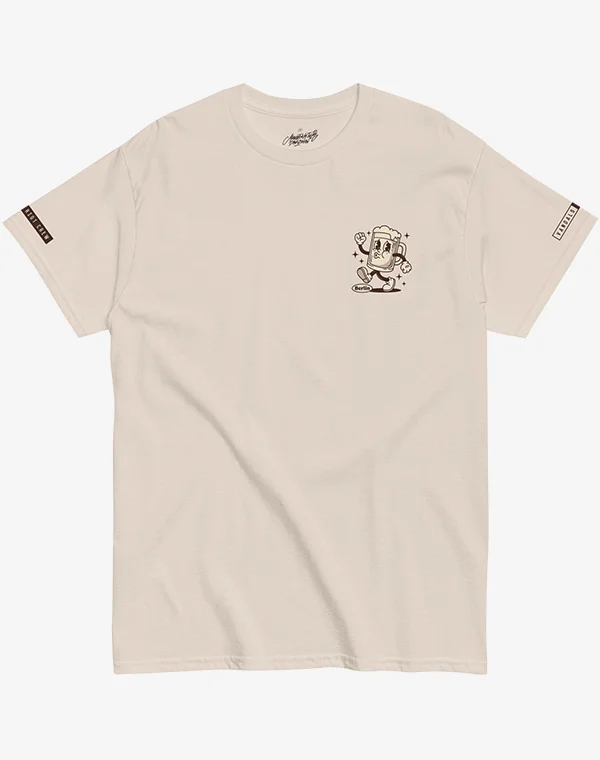Good Vibes T-Shirt, Shirt, Drugs, Drogen, Alkohol, Eppendorf, Natural, Creme, Beige, Sweatshirt, Bier