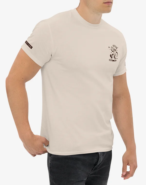 Good Vibes T-Shirt, Shirt, Drugs, Drogen, Alkohol, Eppendorf, Natural, Creme, Beige, Sweatshirt, Bier