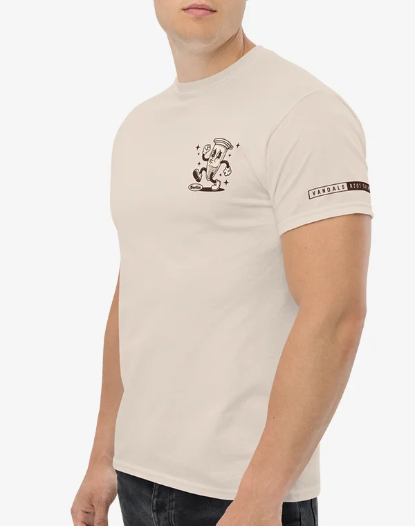 Good Vibes T-Shirt, Shirt, Drugs, Drogen, Alkohol, Eppendorf, Natural, Creme, Beige, Sweatshirt, Bier