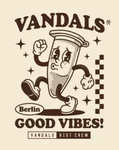 Good Vibes T-Shirt, Shirt, Drugs, Drogen, Alkohol, Eppendorf, Natural, Creme, Beige, Sweatshirt, Bier, Motiv