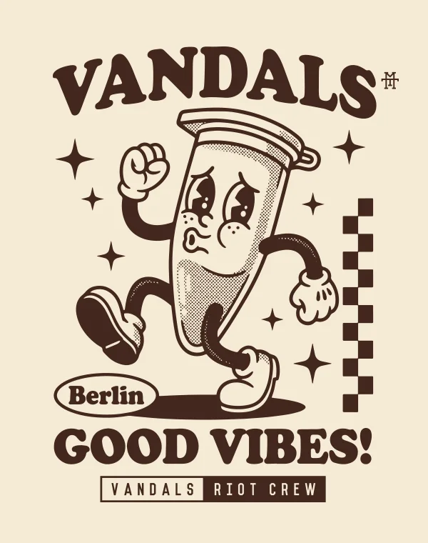 Good Vibes T-Shirt, Shirt, Drugs, Drogen, Alkohol, Eppendorf, Natural, Creme, Beige, Sweatshirt, Bier, Motiv